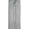 Vmtessa-Jeans met hoge taille en wijde pijpen