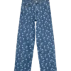 Vmtessa-Jeans met hoge taille en wijde pijpen