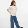 Vmtessa-Jeans met hoge taille en wijde pijpen