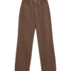 Vmtessa-jeans met hoge taille en wijde pijpen