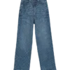 Vmtessa-Jeans met hoge taille en wijde pijpen