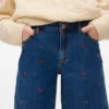Vmtessa-Jeans met hoge taille en wijde pijpen