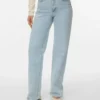 Vmtessa-Jeans met hoge taille en wijde pijpen