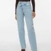Vmtessa-Jeans met hoge taille en wijde pijpen