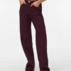 Vmtessa-jeans met hoge taille en wijde pijpen