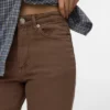 Vmtessa-jeans met hoge taille en wijde pijpen
