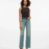 Vmtessa-Jeans met hoge taille en wijde pijpen