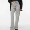 Vmtessa-Jeans met hoge taille en wijde pijpen