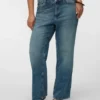 Vmtessa-Jeans met hoge taille en wijde pijpen