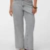 Vmtessa-Jeans met hoge taille en wijde pijpen