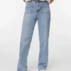 Vmtessa-Jeans met hoge taille en wijde pijpen