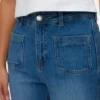 Vmtessa-Jeans met hoge taille en wijde pijpen