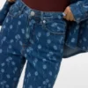 Vmtessa-Jeans met hoge taille en wijde pijpen