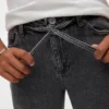 Vmtessa-Jeans met hoge taille en wijde pijpen
