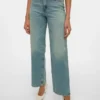 Vmtessa-Jeans met hoge taille en wijde pijpen