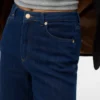 Vmtessa-Jeans met hoge taille en wijde pijpen