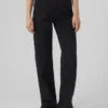 Vmtessa-jeans met hoge taille en wijde pijpen