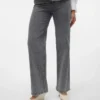 Vmtessa-Jeans met hoge taille en wijde pijpen