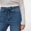 Vmtessa-jeans met hoge taille en wijde pijpen