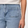 Vmtessa-Jeans met hoge taille en wijde pijpen