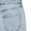 Vmtessa-jeans met strass, hoge taille en wijde pijpen