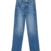 Vmtessa-Stretch jeans met hoge taille en wijde pijpen