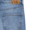 Vmtessa-Stretch jeans met hoge taille en wijde pijpen