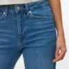 Vmtessa-Stretch jeans met hoge taille en wijde pijpen