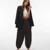 Vmtexas-broek met middelhoge taille