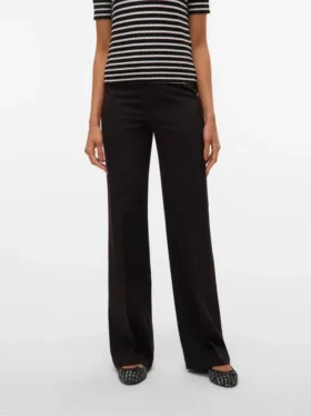 Vmtexas-broek met middelhoge taille