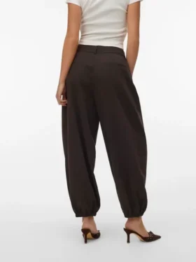 Vmtexas-broek met middelhoge taille