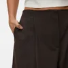 Vmtexas-broek met middelhoge taille