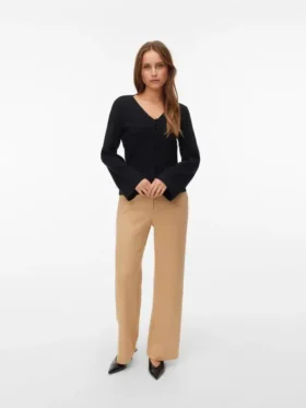 Vmtikki-broek met hoge taille