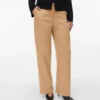 Vmtikki-broek met hoge taille