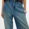Vmtokey jeans met lage taille en rechte pasvorm