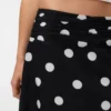 Vmtora midi-rok met middelhoge taille