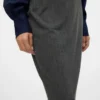 Vmtorino midi-rok met middelhoge taille