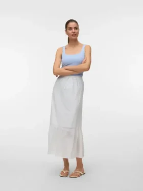 Vmtrine Lange rok met middelhoge taille
