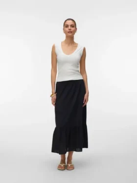 Vmtrine Lange rok met middelhoge taille