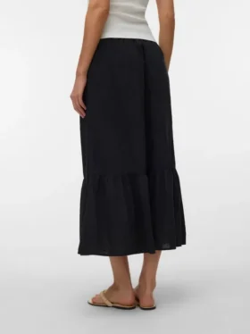 Vmtrine Lange rok met middelhoge taille