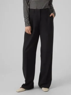 Vmtroian broek met middelhoge taille
