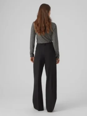 Vmtroian broek met middelhoge taille