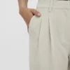 Vmtroian broek met middelhoge taille
