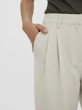 Vmtroian broek met middelhoge taille
