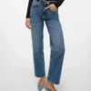 Vmvalerie jeans met middelhoge taille en relaxte pasvorm