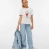 Vmvanessa-jeans met lage taille en wijde pijpen