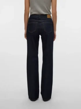 Vmvanessa jeans met lage taille en wijde pijpen