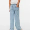 Vmvanessa-jeans met lage taille en wijde pijpen
