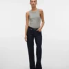 Vmvanessa jeans met lage taille en wijde pijpen