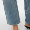 Vmvanessa-jeans met lage taille en wijde pijpen